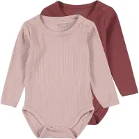 Minymo Potkuhousut/body vanha roosa / verenpunainen