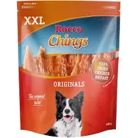 Rocco 2x900g Chings XXLpakkaus kananrinta kuivattu koiranherkut