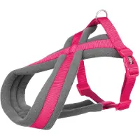 Trixie Premium Touring valjaat, XS-S 30-55cm/15mm, fuksia