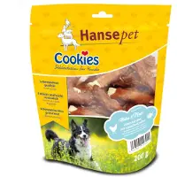 Cookie's 6x200g seiti- & kanafiletikut Cookies Delikatess kalaherkut koiralle
