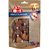 8In1 3x113g Triple Flavour Skewers (18 kpl) koiralle
