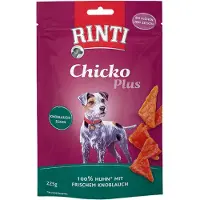 Rinti 3x80g Chicko Plus valkosipulikolmiot koiralle