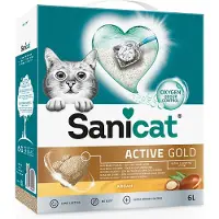 Sanicat Active Gold kissanhiekka 6l