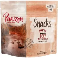 Purizon 3x100g Snack nauta & kana koiralle