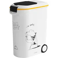 Curver 20 kg -kuivaruokasäiliö koiran siluetti