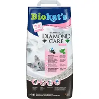 Biokat's 10l Biokat's Diamond Care Fresh-kissanhiekka + GimCat-herkut 50 g