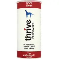 Thrive 3x60g ProReward Snacks, ilmakuivattu maksa koiralle