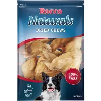 Rocco 100 kpl naudankorvat natural koiranherkut
