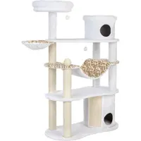 Zooplus Exclusive 180 x 146 x 72 cm valkoinen White Tiger XXL -raapimispuu
