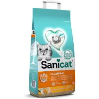 Sanicat 8l Vanilla & Mandarin paakkuuntuva kissanhiekka