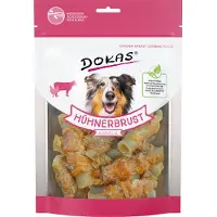 Dokas 4x250g pururulla kananrinta koiran herkku