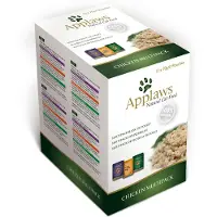 Applaws 48x70g Pouch in Broth kana+ kalalajitelma Kissanruoka