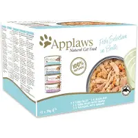Applaws 5060333437398, Aikuinen, Kaikille roduille, Kana, Kala, Tonnikala, 70 g