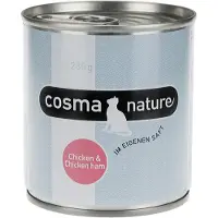 Cosma Nature -säästöpakkaus 12 x 280 g - kana & kanakinkku