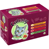 Catessy 96x100g kasvis kananmunahyytelöllä, monta makua Kissanruoka