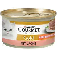 Gourmet 24x85g Gold Ragout lohi Kissanruoka