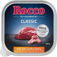 Rocco Classic nauta & siipikarjansydän koiranruoka