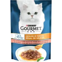 Gourmet 26x85g lohi Delicious Sauce Perle kissanruoka