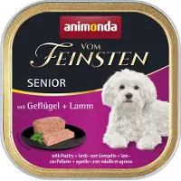 Animonda Vom Feinsten Senior siipikarja & lammas koiranruoka