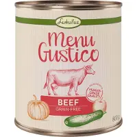 Lukullus 6x800g Menu Gustico lohi, porkkana, alfalfa ja pinaatti