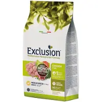 Exclusion 2x12kg Mediterraneo Adult Medium Chicken koiranruoka