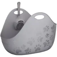 Litter Genie kissanvessa - valkoinen