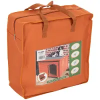 Zooplus Exclusive Eristys tasakattoiseen Woody-koirankoppiin L 74 x S 44 x K 42 cm, sopii koolle S