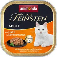 Animonda Vom Feinsten 32x100g Adult No Grain In Sauce kissan märkäruoka