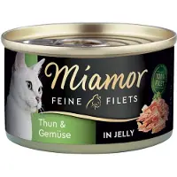 Miamor 24x100g Fine Filets kana + tonnikala, 4 makua Kissanruoka