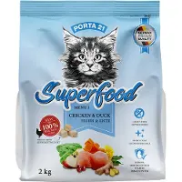 Porta 21 2x2kg Superfood Menu 1 Chicken & Duck -kissanruoka