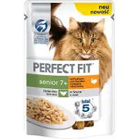 Perfect Fit 48x85g Senior kalkkuna & porkkana -tuorepussit kissoille