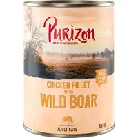 Purizon 24x400g Adult lajitelma kissan märkäruoka