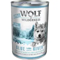 Wolf of Wilderness Little Blue River Junior kana & lohi koiranruoka