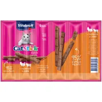 Vitakraft 6g Cat Stick Mini 60 kpl á kalkkuna & lammas kissalle