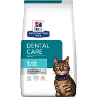 Hill's Pet Nutrition 3kg t/d Dental Care kana kissanruoka