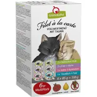 Granatapet 6x85g Filet à la carte Kissanruoka