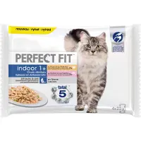 Perfect Fit 96 x 85g kana & lohi Pouches Adult Sterelized