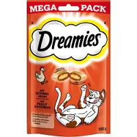 Dreamies Big Pack -säästöpakkaus 6 x 180 g - lajitelma: juusto, kana & lohi