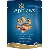 Applaws 96x70g märkäruokapussi-säästöpakkaus kananrinta & villiriisi