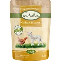 Lukullus Pouches siipikarja & lammas koiranruoka