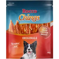 Rocco 12x250g Chings kuivattu kananrinta koiranherkut