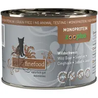 Catz Finefood 6x200g villisika Monoprotein kissanruoka