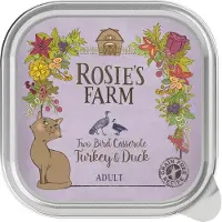Rosie's Farm 32x100g Adult kalkkuna & ankka