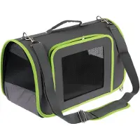 Zooplus Exclusive Technicolor-kantolaukku P 45 x L 25 x K 28 cm koiralle