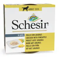 Schesir 6x150g kana & ananas kissanruoka