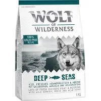 Wolf of Wilderness 5x1kg Adult Deep Seas silli viljaton koiranruoka