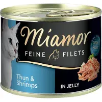 Miamor 6x185g Fine Filets kanaa hyytelössä kissanruoka