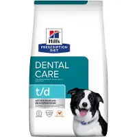 Hill's Pet Nutrition Hills Prescription Diet Dental Care t/d kuiva koiranruoka, suun hoitoon, 4 kg