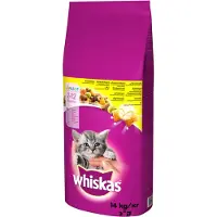 Whiskas 14kg Junior Chicken kissan kuivaruoka
