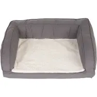 Zooplus Exclusive Ortopedinen koiransohva, harmaa P 140 x L 80 x K 32 cm
